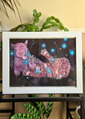 Bear-y Annoyed | Framed 12x9 Original