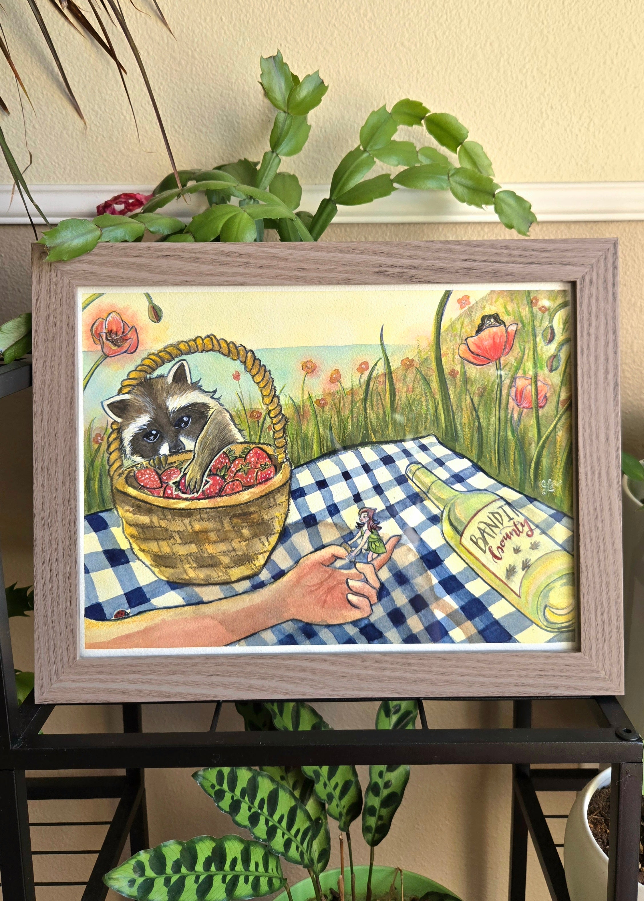 Heist Stakes | Framed 12x9 Original