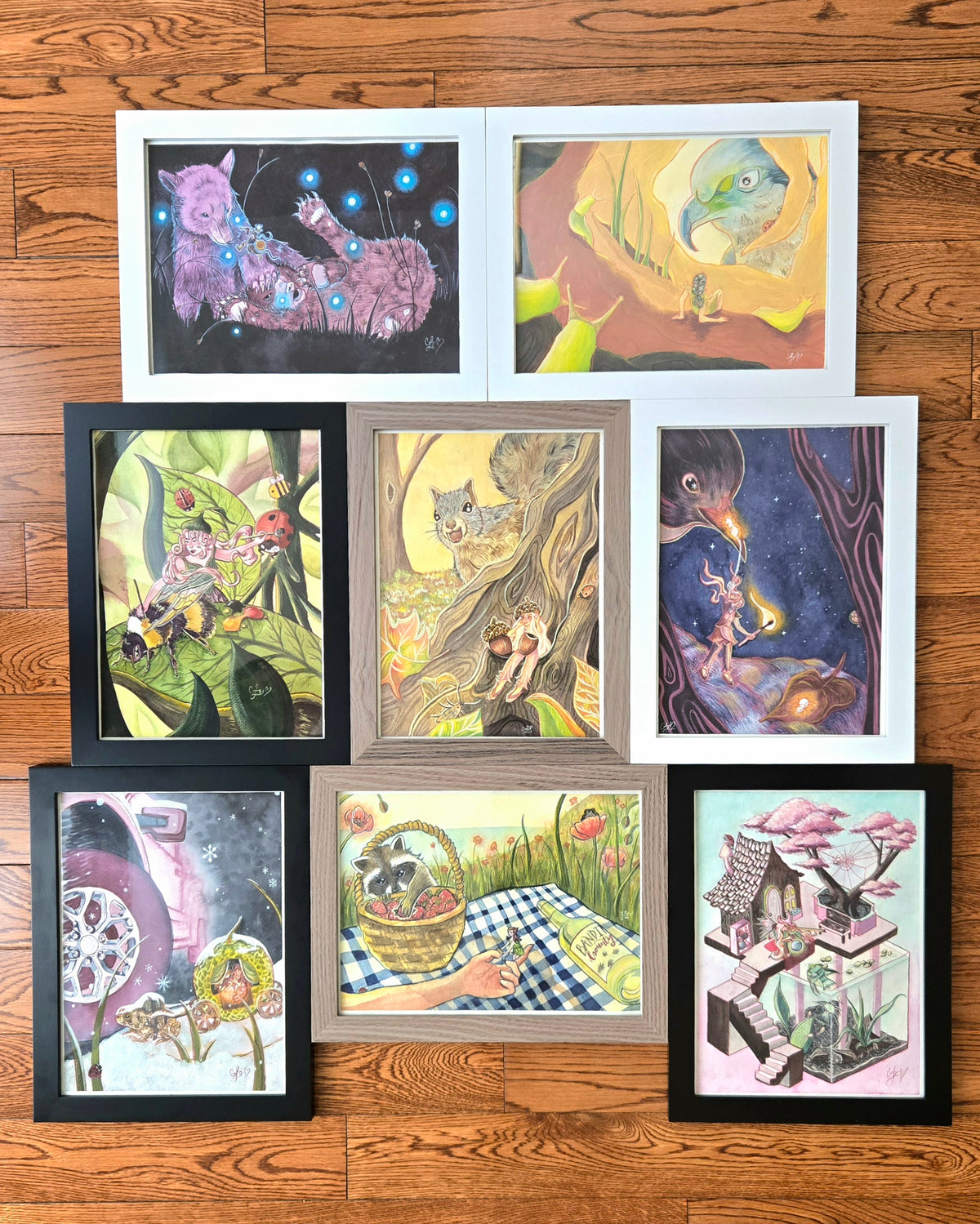 If You Look | A Collection of Eight 9x12 Watercolor Paintings