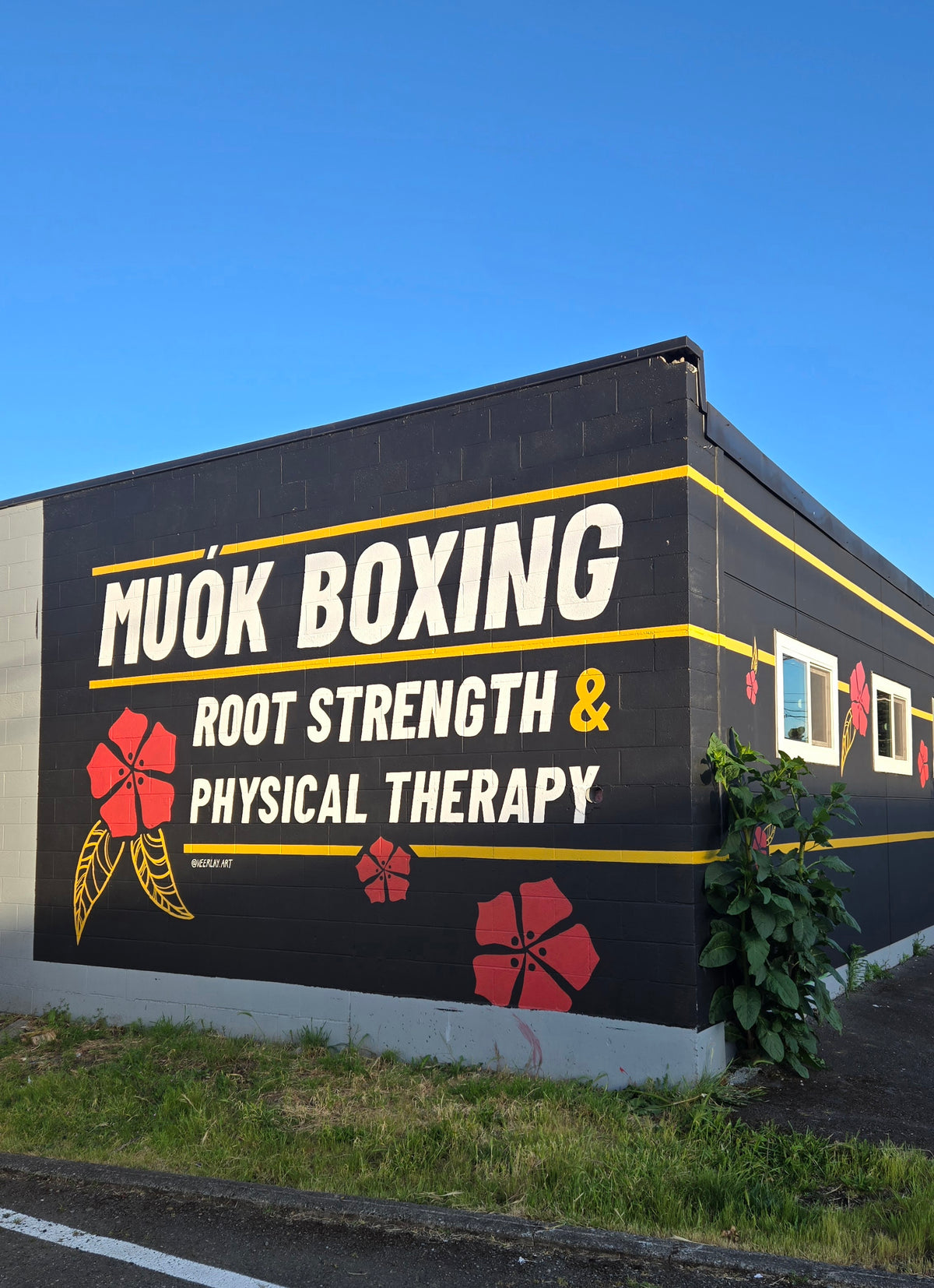 Muok Boxing and Root Strength Mural | 16x10ft Commission