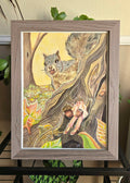 Nut Your Acorn | Framed 9x12 Original