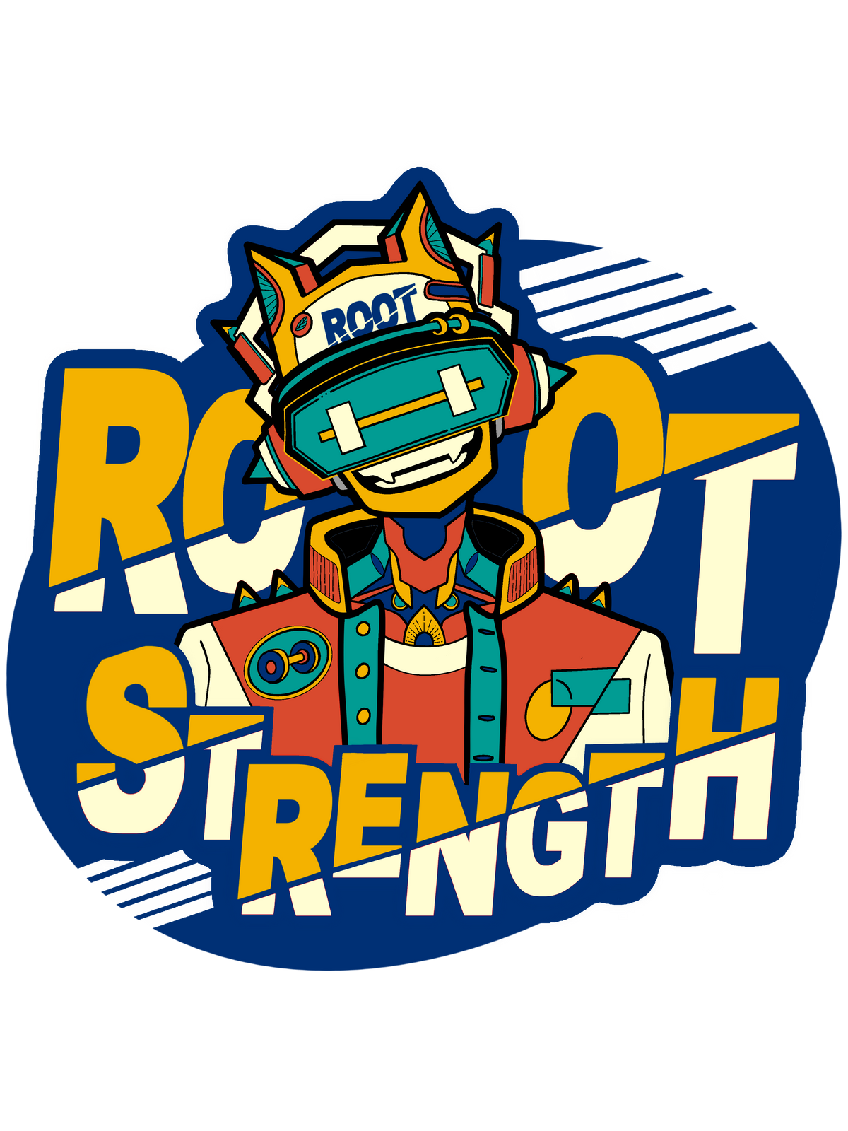 Ro(b)ot Strength Merch | Digital Design Commission