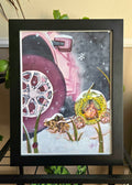 Toad-ally Far From Home | Framed 9x12 Original